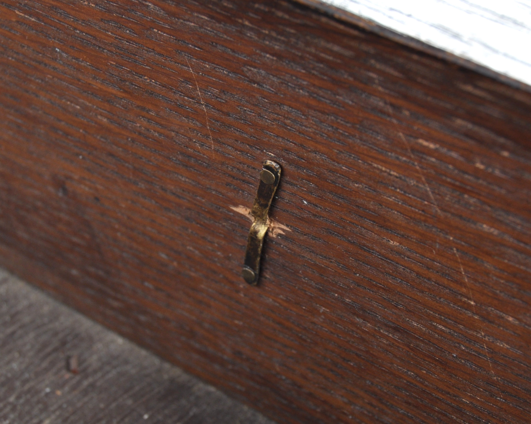 17TH CENTURY CHARLES 2 PEG JOINTED OAK SIDE CONSOLE TABLE - Image 5 of 11