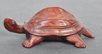 ANTIQUE MEIJI PERIOD JAPANESE CARVED WOOD NETSUKE