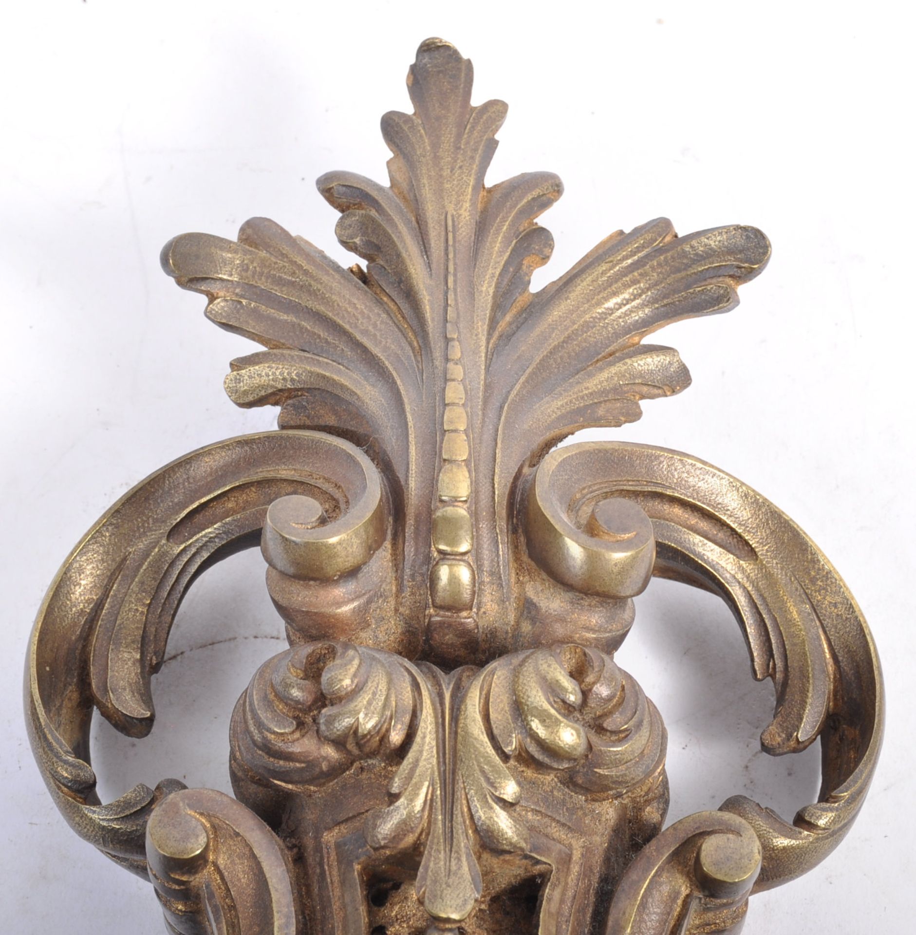 19TH CENTURY FRENCH ORMOLU CARTEL WALL CLOCK - Bild 2 aus 8