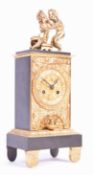 19TH CENTURY FRENCH ORMOLU CHERUB CLOCK WITH FOUNTAIN