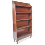 19TH CENTURY VICTORIAN MAHOGANY WATER FALL BOOKCASE