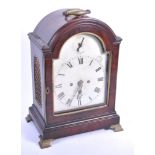 RARE 18TH CENTURY GEORGIAN ANTIQUE TABLE CLOCK