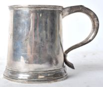 1900 VICTORIAN ENGLISH LONDON SILVER HALLMARKED TANKARD