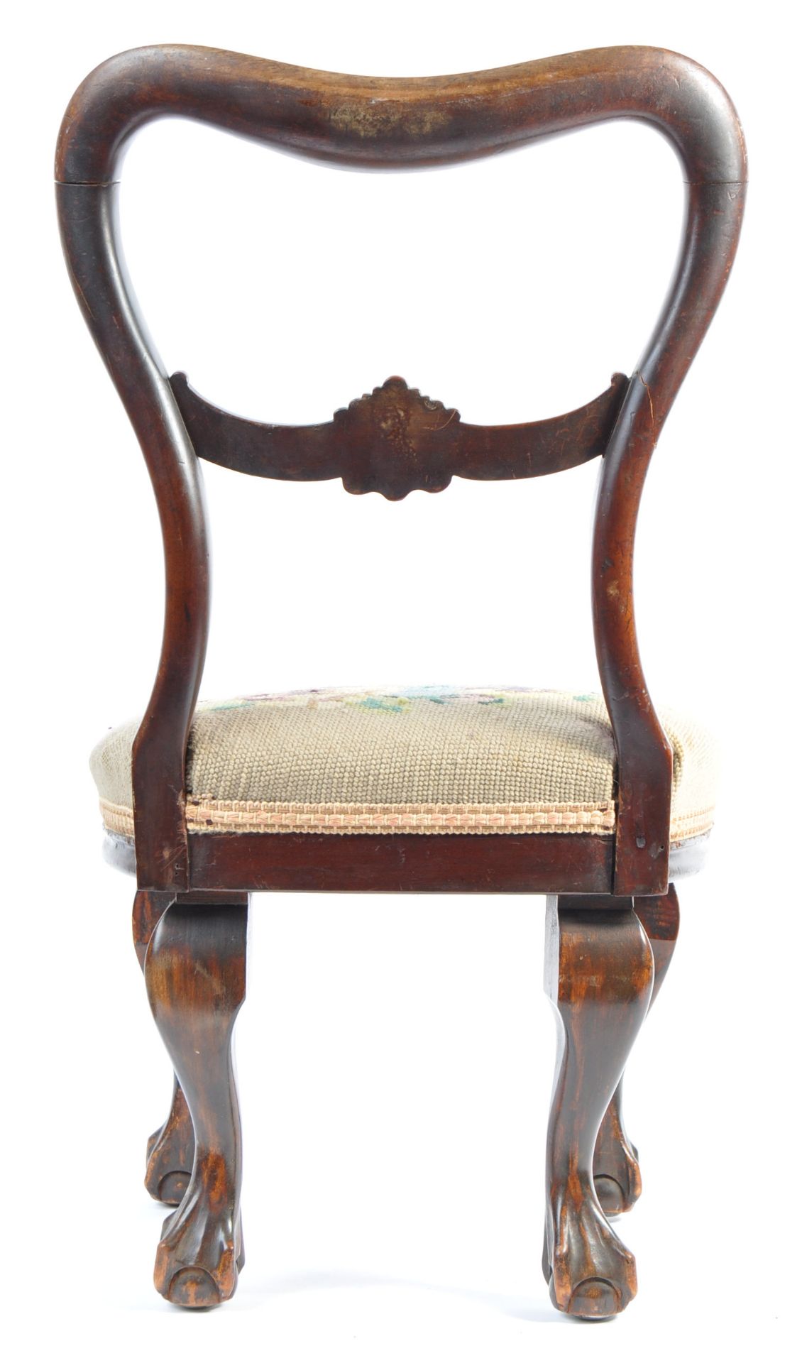 19TH CENTURY VICTORIAN MAHOGANY CHILDS CHAIR - Image 4 of 8