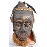 TRIBAL ANTIQUITIES - 19TH CENTURY CONGOLESE KUBA PWOOM ITOK MASK