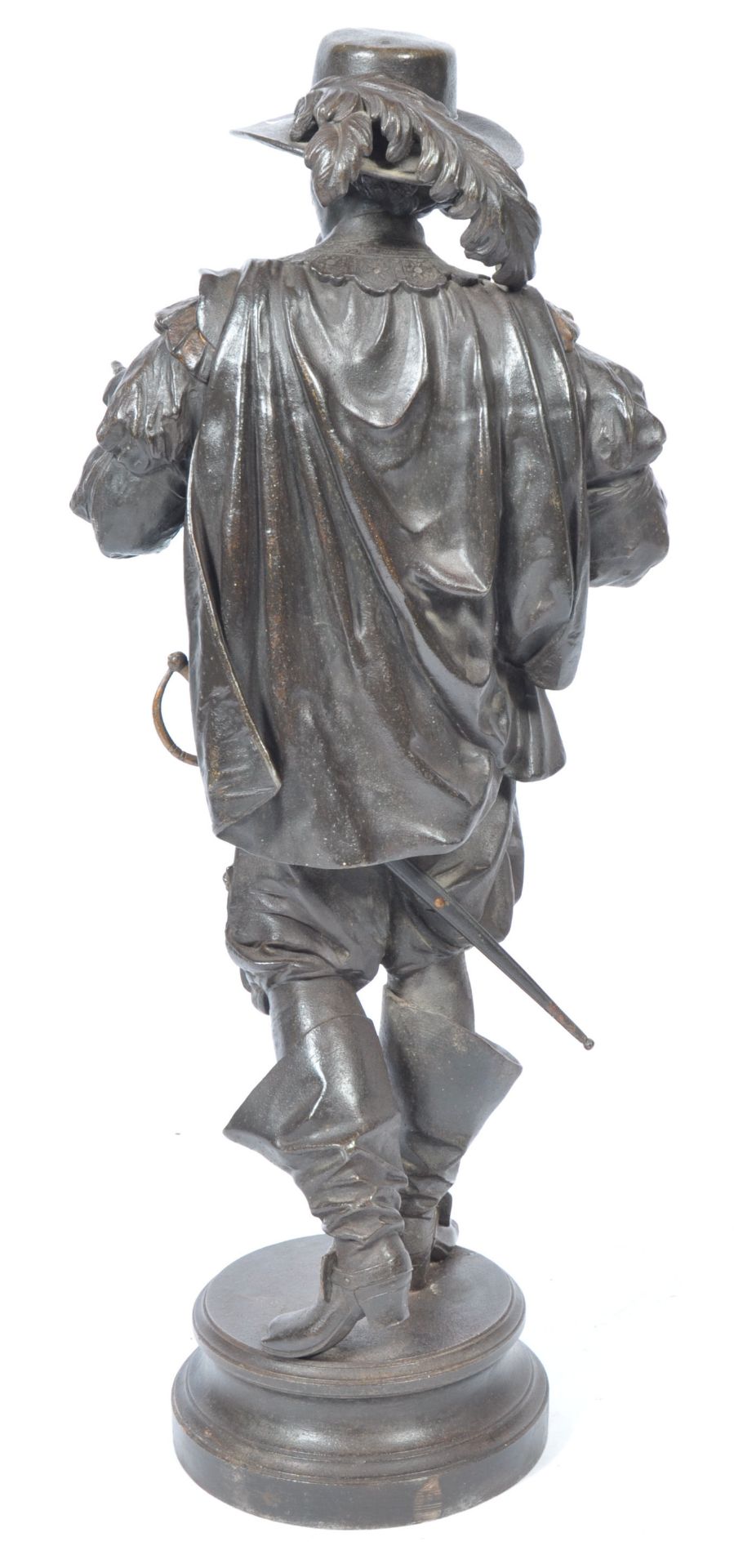 MANNER OF PHILIPPE POITEVIN - LARGE SPELTER FIGURINE - Bild 6 aus 7