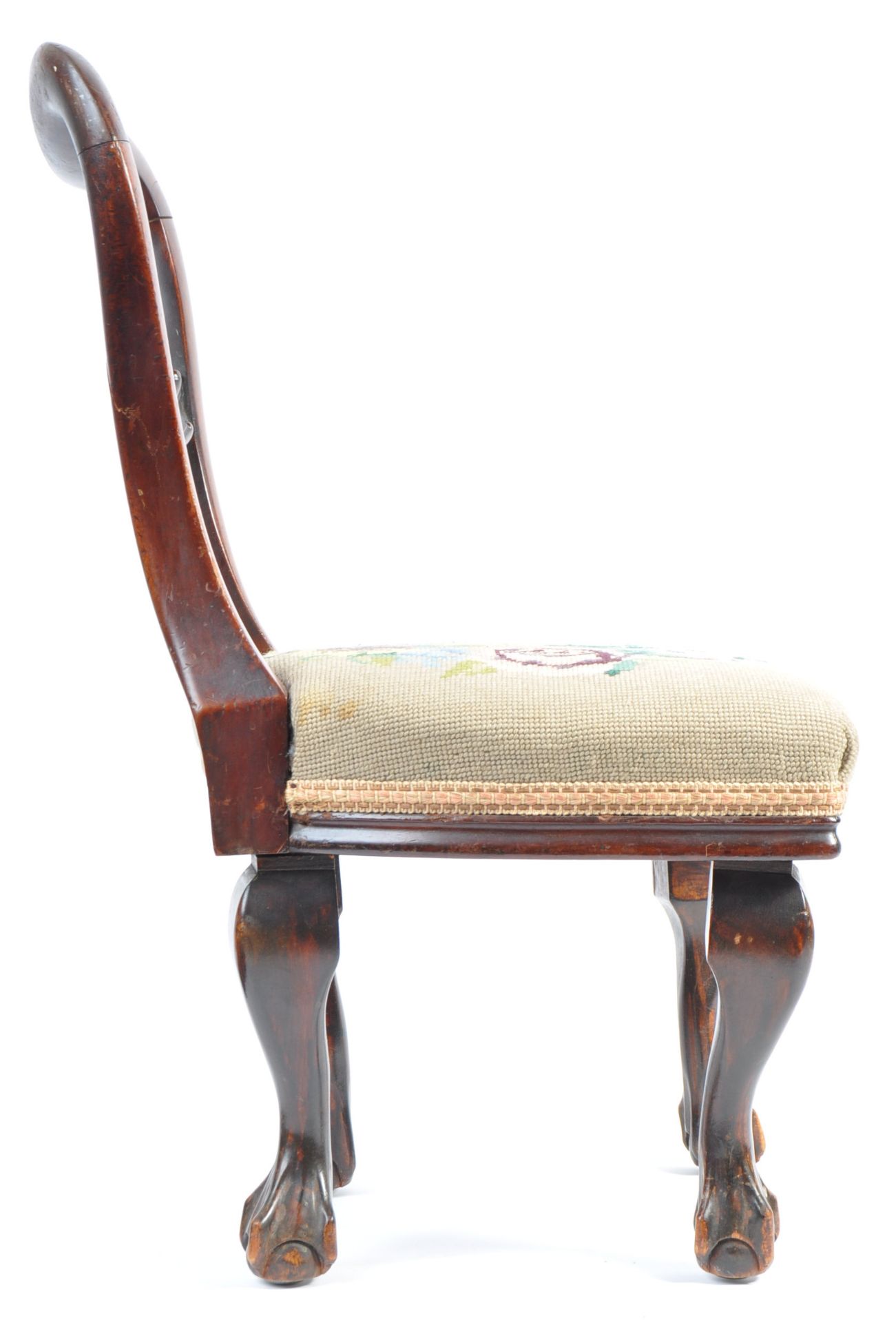 19TH CENTURY VICTORIAN MAHOGANY CHILDS CHAIR - Image 3 of 8