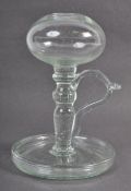 19TH CENTURY VICTORIAN ENGLISH ANTIQUE GLASS CHAMB