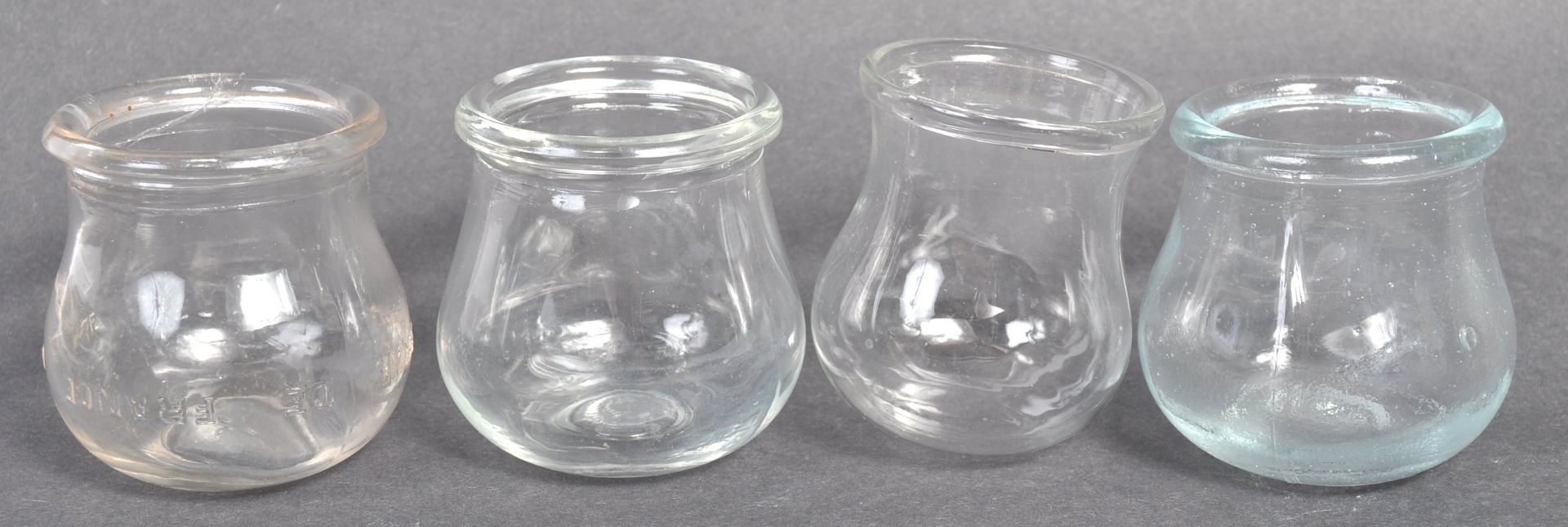 RARE SET OF 19TH CENTURY VICTORIAN APOTHECARY CUPPING GLASSES - Bild 8 aus 9