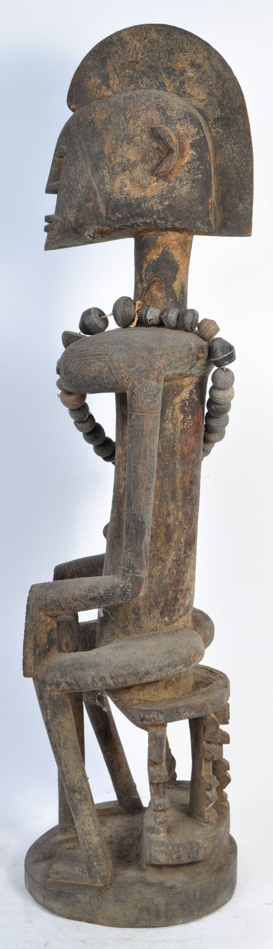 TRIBAL ANTIQUITIES - 20TH CENTURY AFRICAN MALI OUMAR STATUE - Bild 8 aus 15