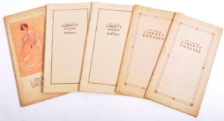 LIBERTY & CO - 1920'S CATALOGUES - DRESSES & JUMPERS