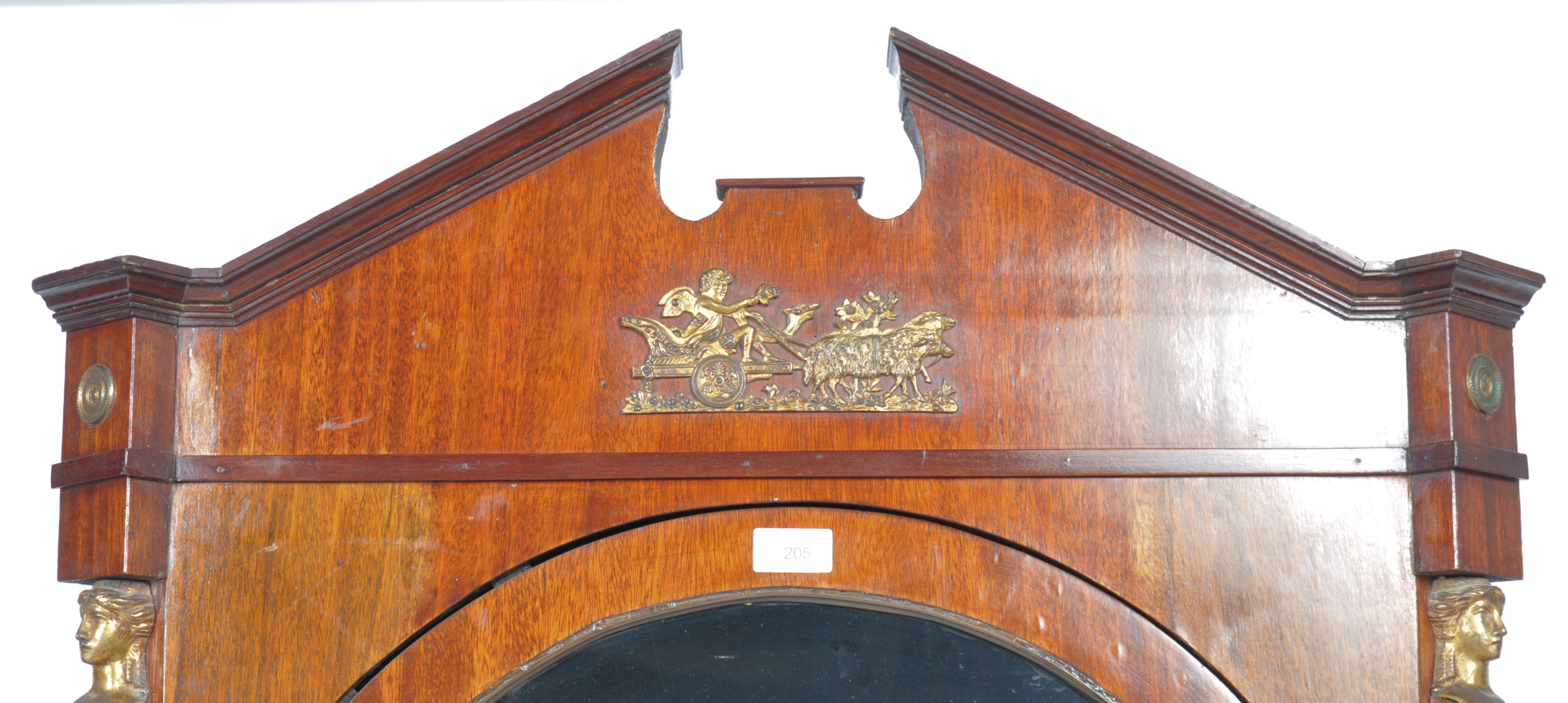 EARLY 19TH CENTURY FRENCH EMPIRE MAHOGANY CORNER CABINET - Image 2 of 5