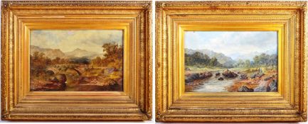 HENRY GUMMERY - PAIR OF VICTORIAN OIL PAINTINGS