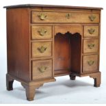 EARLY 19TH CENTURY GEORGIAN KNEEHOLE WRITING DESK