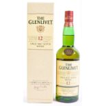 SINGLE BOTTLE OF THE GLENLIVET 12 YEAR SINGLE MALT