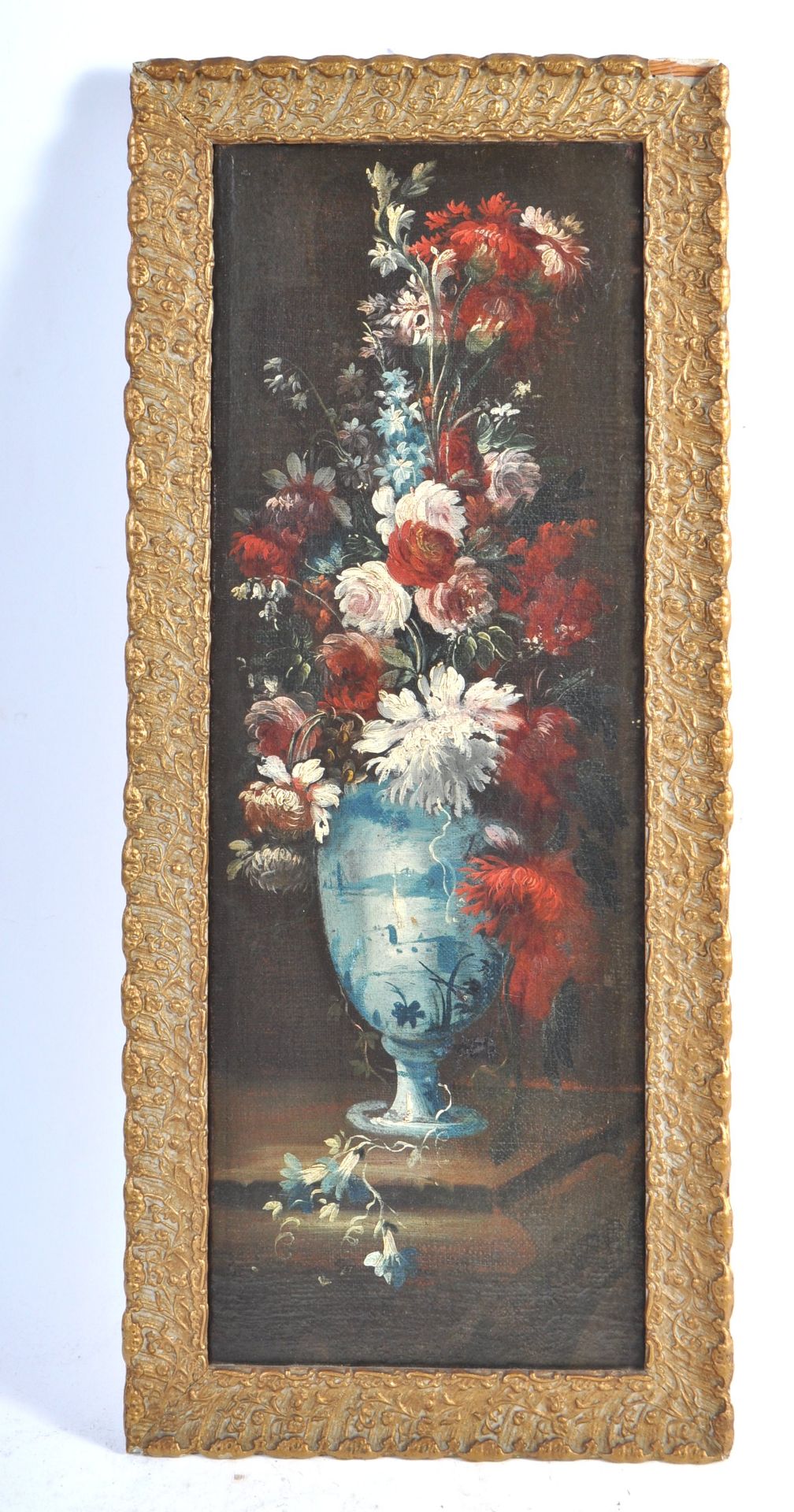 EARLY 18TH CENTURY OIL ON CANVAS STILL LIFE PAINTING