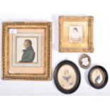 COLLECTION OF ANTIQUE PORTRAIT MINIATURES