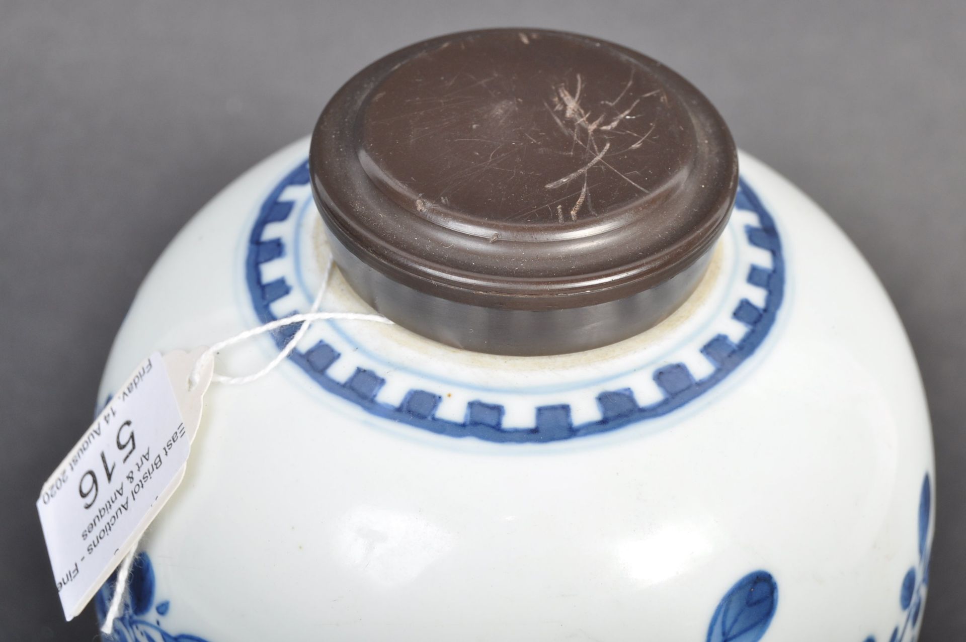 19TH CENTURY CHINESE ANTIQUE PORCELAIN GINGER JAR - Bild 3 aus 7