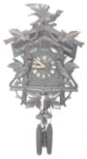 19TH CENTURY VICTORIAN BLACK FOREST HANGING CUCKOO CLOCK