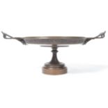 FRENCH BRONZE TAZZA BY AUGUSTE DELAFONTAINE