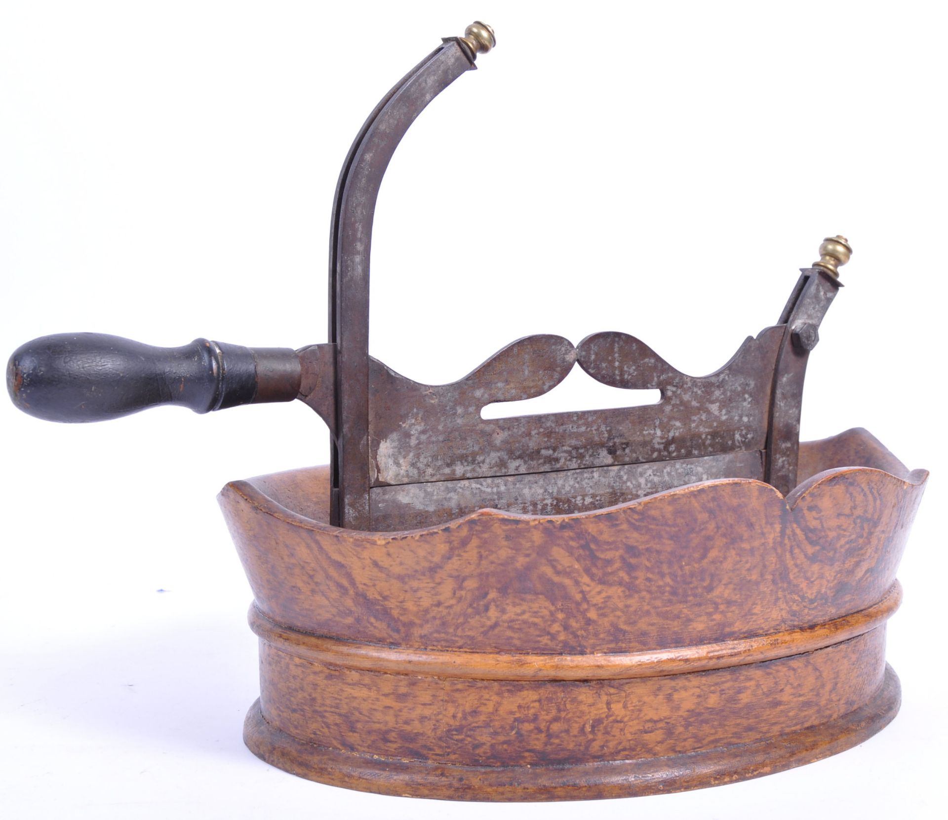 RARE 18TH CENTURY BETEL NUT CUTTER WITH TRAY