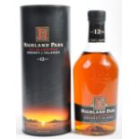 ONE LITRE BOTTLE OF HIGHLAND PARK SINGLE MALT