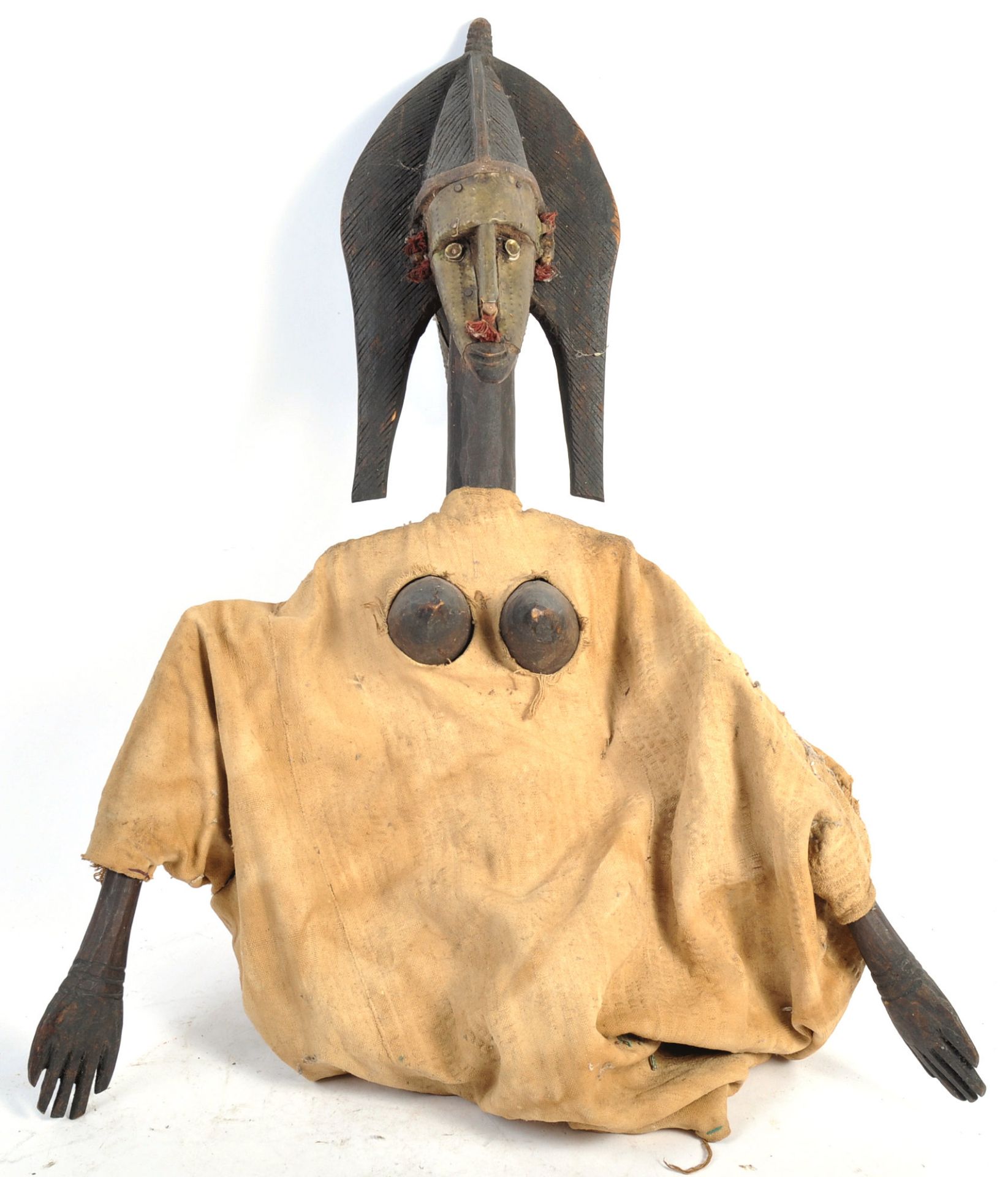 TRIBAL ANTIQUITIES - EARLY 20TH CENTURY AFRICAN IBIBIO PUPPET