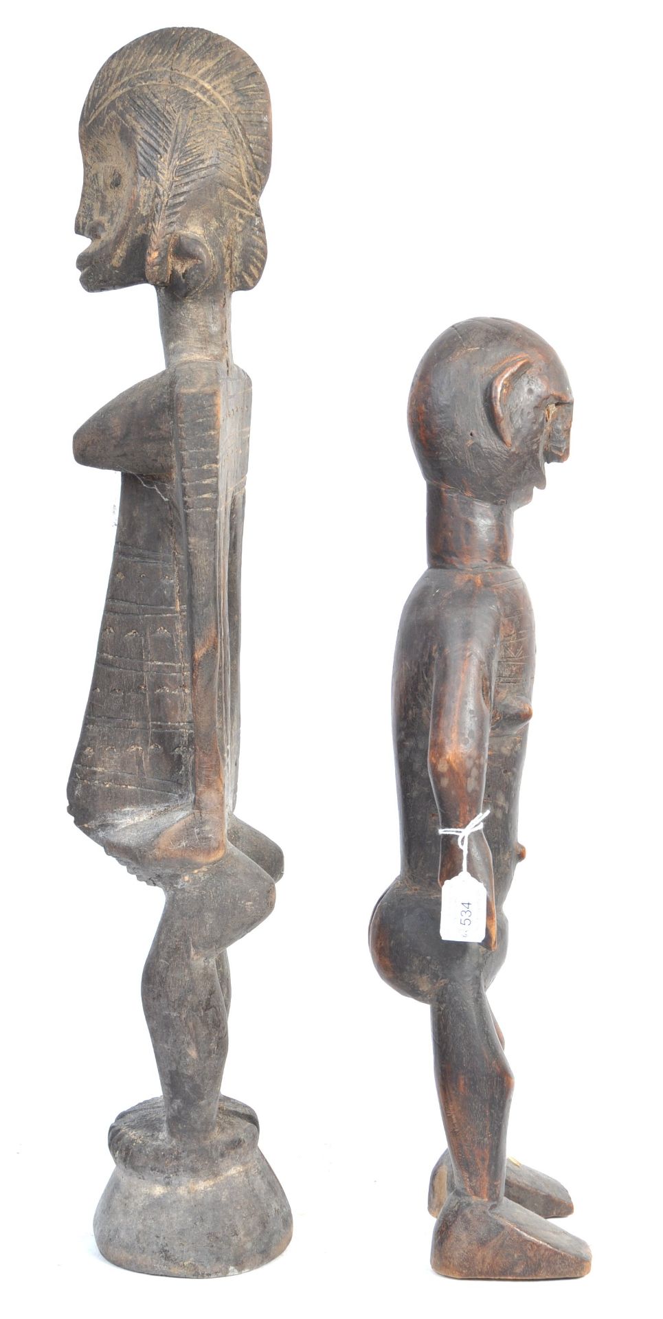 TRIBAL ANTIQUITIES - TWO ANTIQUE AFRICAN BAMBARA FIGURES - Bild 10 aus 13