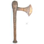 TRIBAL ANTIQUITIES - 19TH CENTURY AFRICAN SONGYE AXE