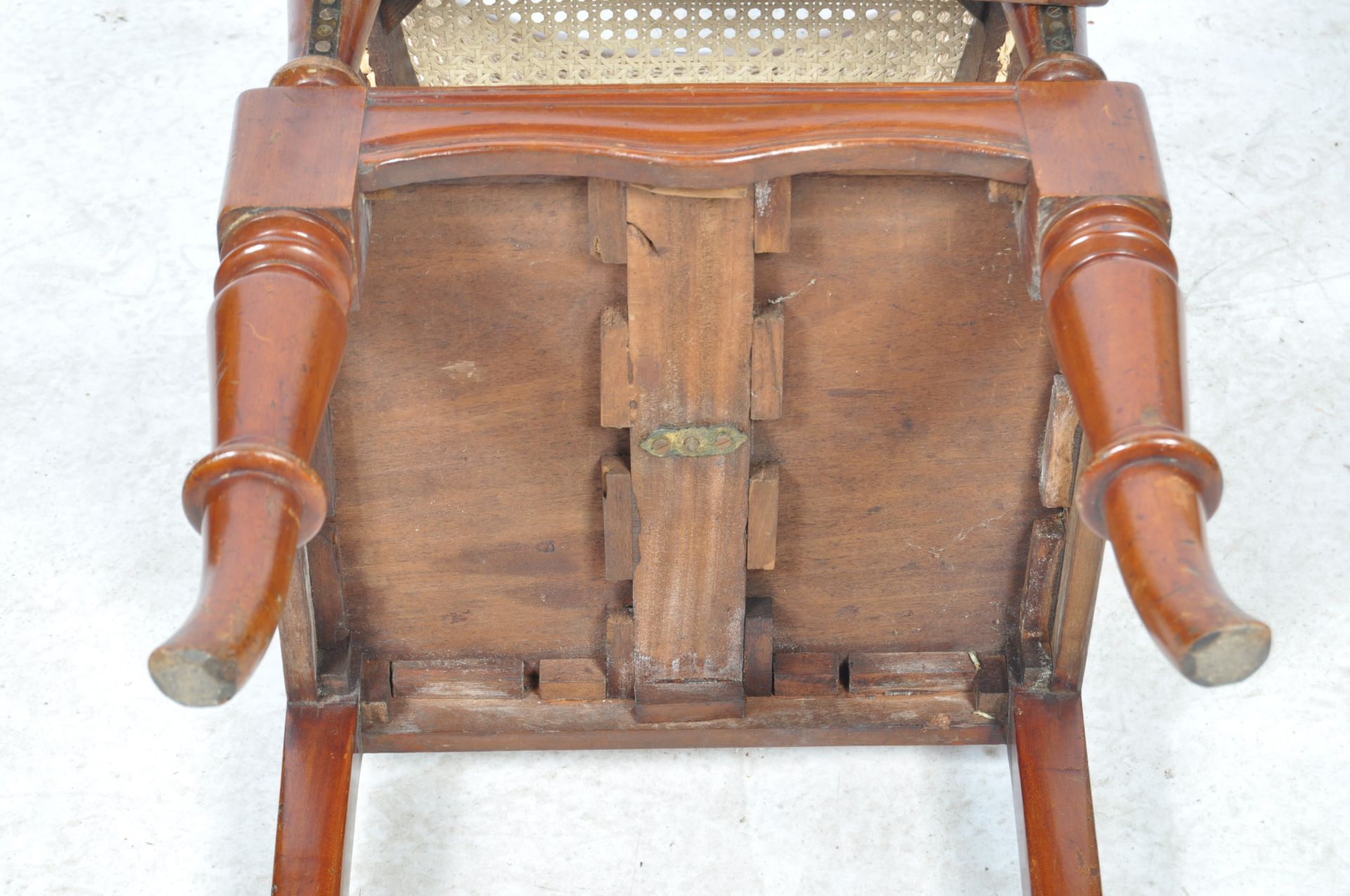 19TH CENTURY VICTORIAN ENGLISH ANTIQUE HIGH CHAIR - Bild 8 aus 8