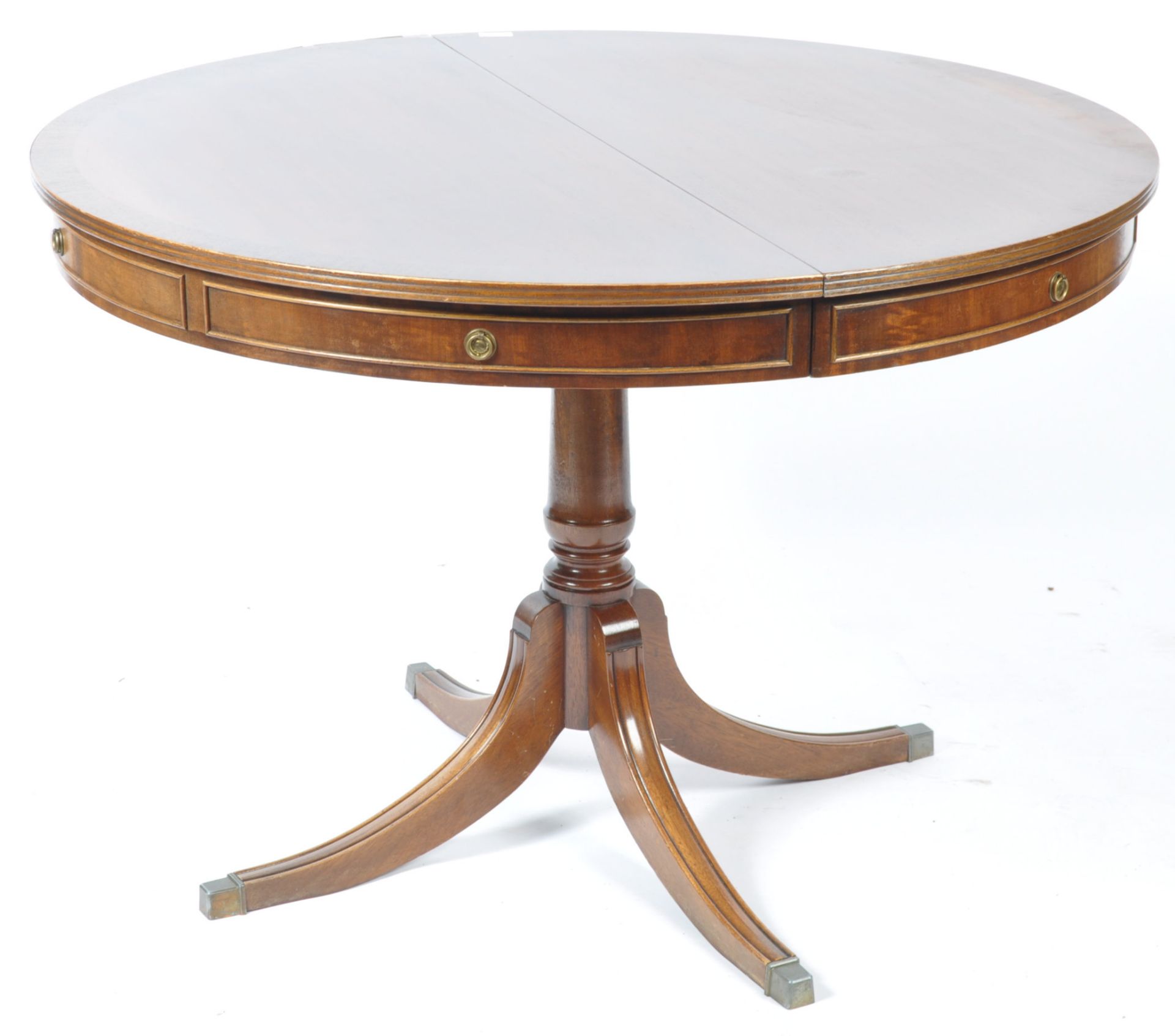 GEORGIAN STYLE REGENCY REVIVAL DRUM DINING TABLE - Bild 2 aus 5