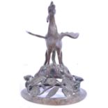 19TH CENTURY CHINESE BRONZE INCENSE BURNER TOP