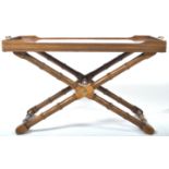 RARE 19TH CENTURY WALNUT AESTHETIC MOVEMENT TRAY ON STAND