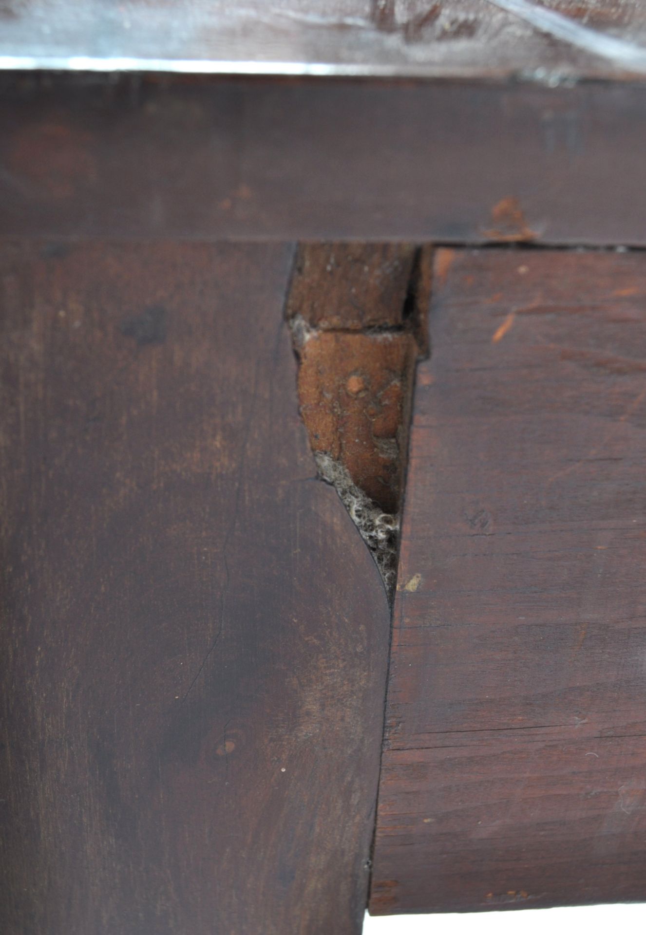 19TH CENTURY MAHOGANY AND SATINWOOD INLAY SIDE TABLE - Bild 4 aus 5