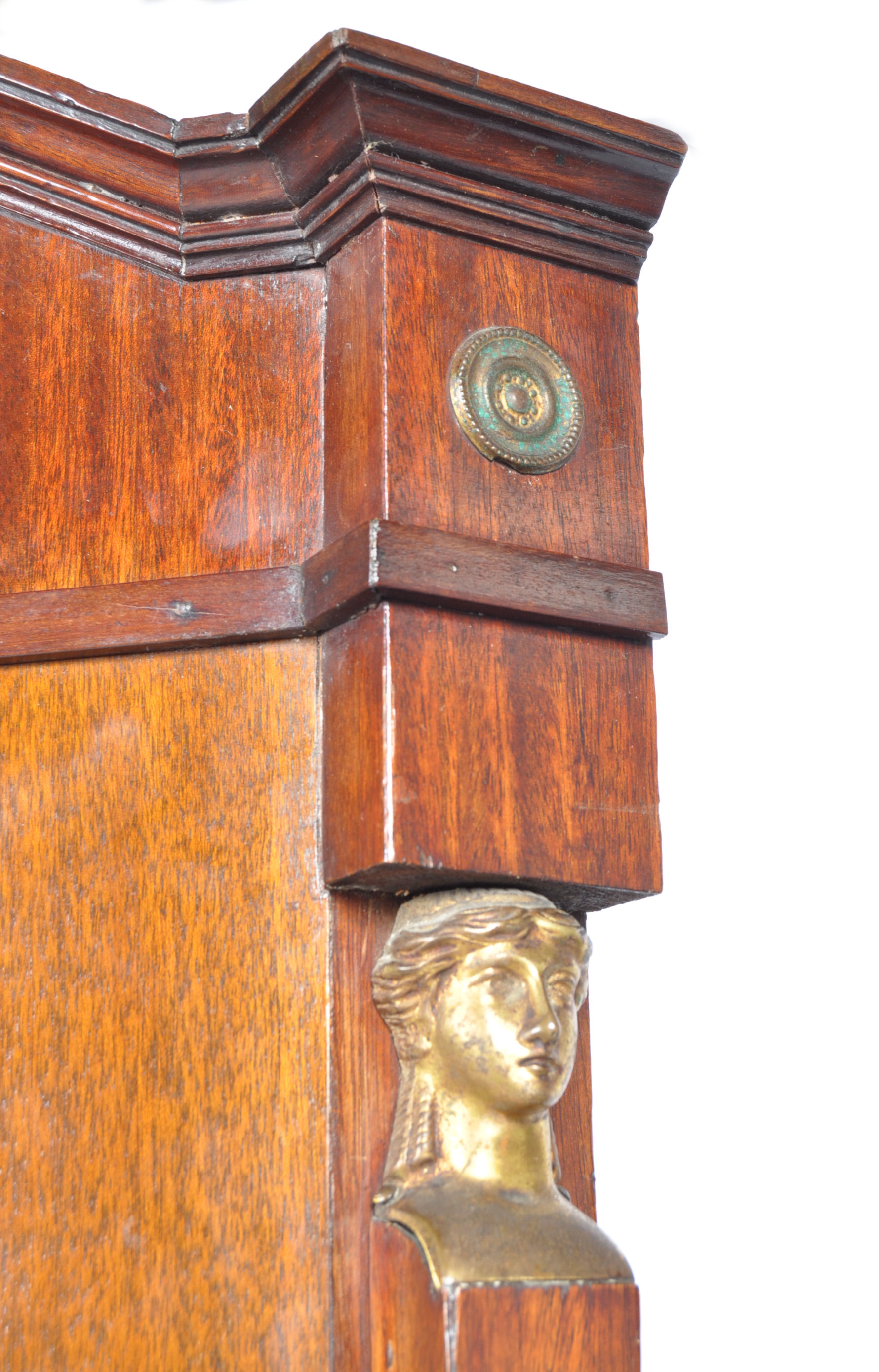 EARLY 19TH CENTURY FRENCH EMPIRE MAHOGANY CORNER CABINET - Image 3 of 5