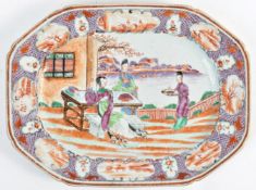 18TH CENTURY CHINESE QIANLONG SERVING PLATTER