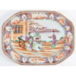 18TH CENTURY CHINESE QIANLONG SERVING PLATTER