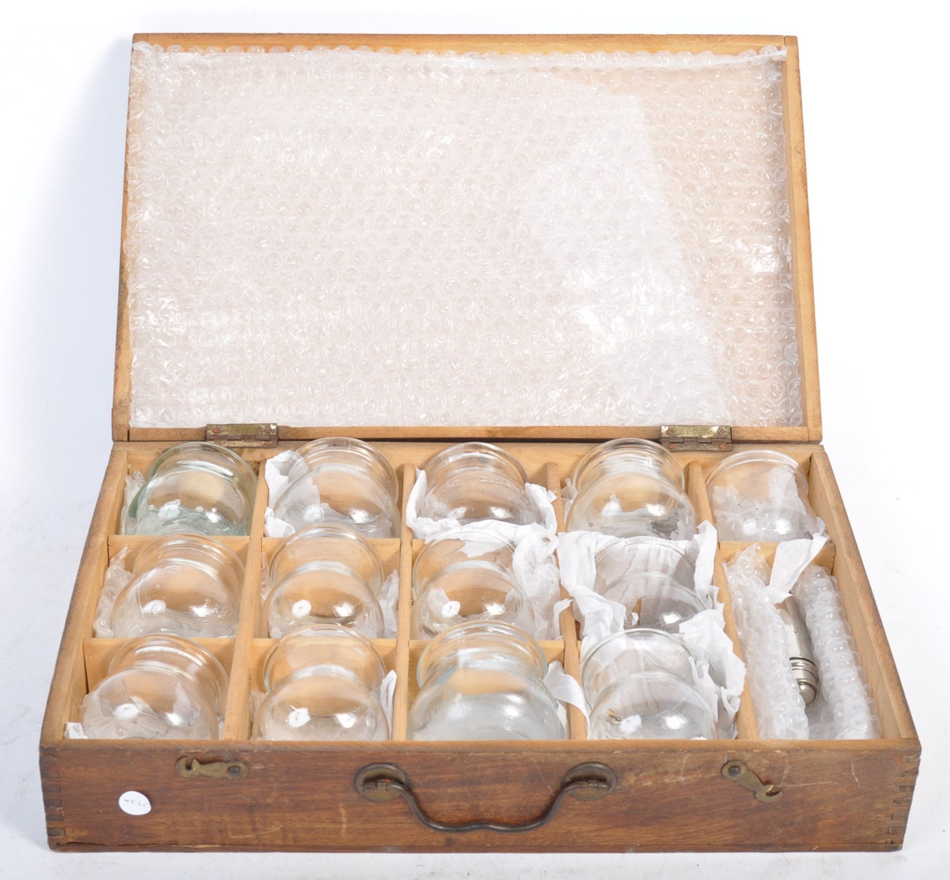 RARE SET OF 19TH CENTURY VICTORIAN APOTHECARY CUPPING GLASSES - Bild 5 aus 9