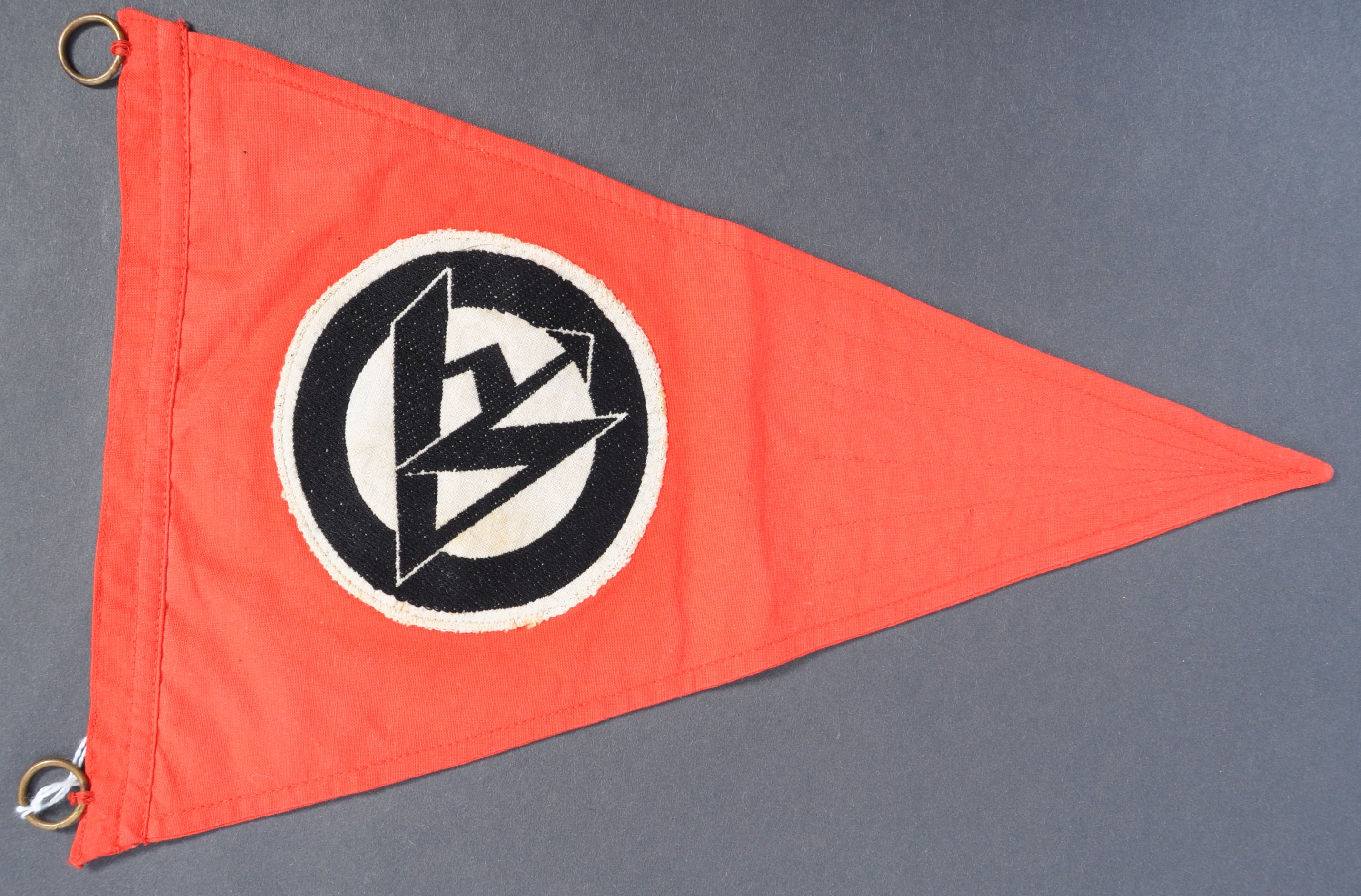 ORIGINAL RARE WWII SECOND WORLD WAR NAZI SA PENNANT - Image 4 of 5