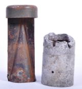 ORIGINAL WWII SECOND WORLD WAR INERT INCENDIARY BOMB FRAGMENTS