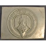 WWII SECOND WORLD WAR NAZI GERMAN BELT BUCKLE