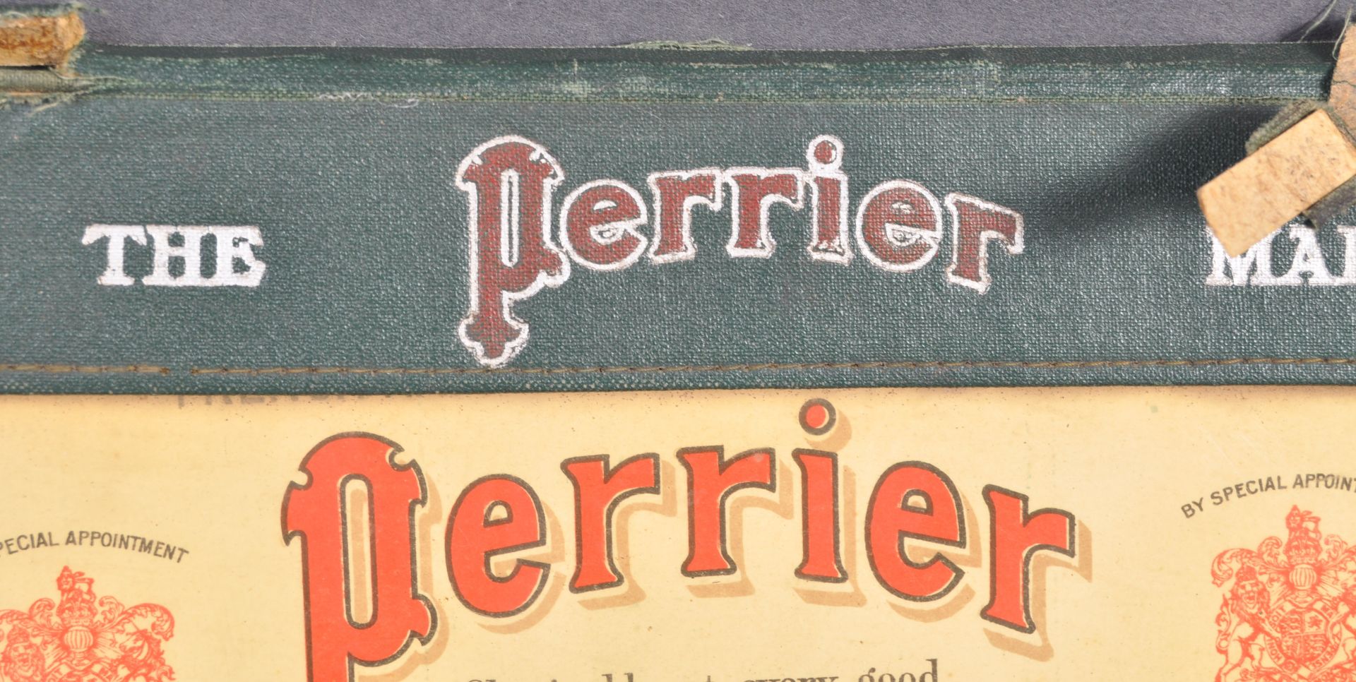 AUTOMOBILIA - RARE 1930'S PERRIER ADVERTISING MAP - Bild 2 aus 7