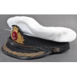 ORIGINAL BRITISH MERCHANT NAVY CAPTAINS PEAKED CAP