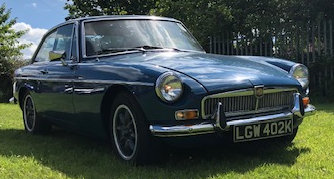 ORIGINAL 1972 MGB GT 1798CC SPORTS CAR - AN ICON OF MOTORING