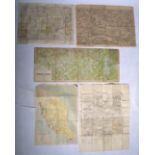COLLECTION OF ASSORTED MAPS - WWI & WWII RELATED