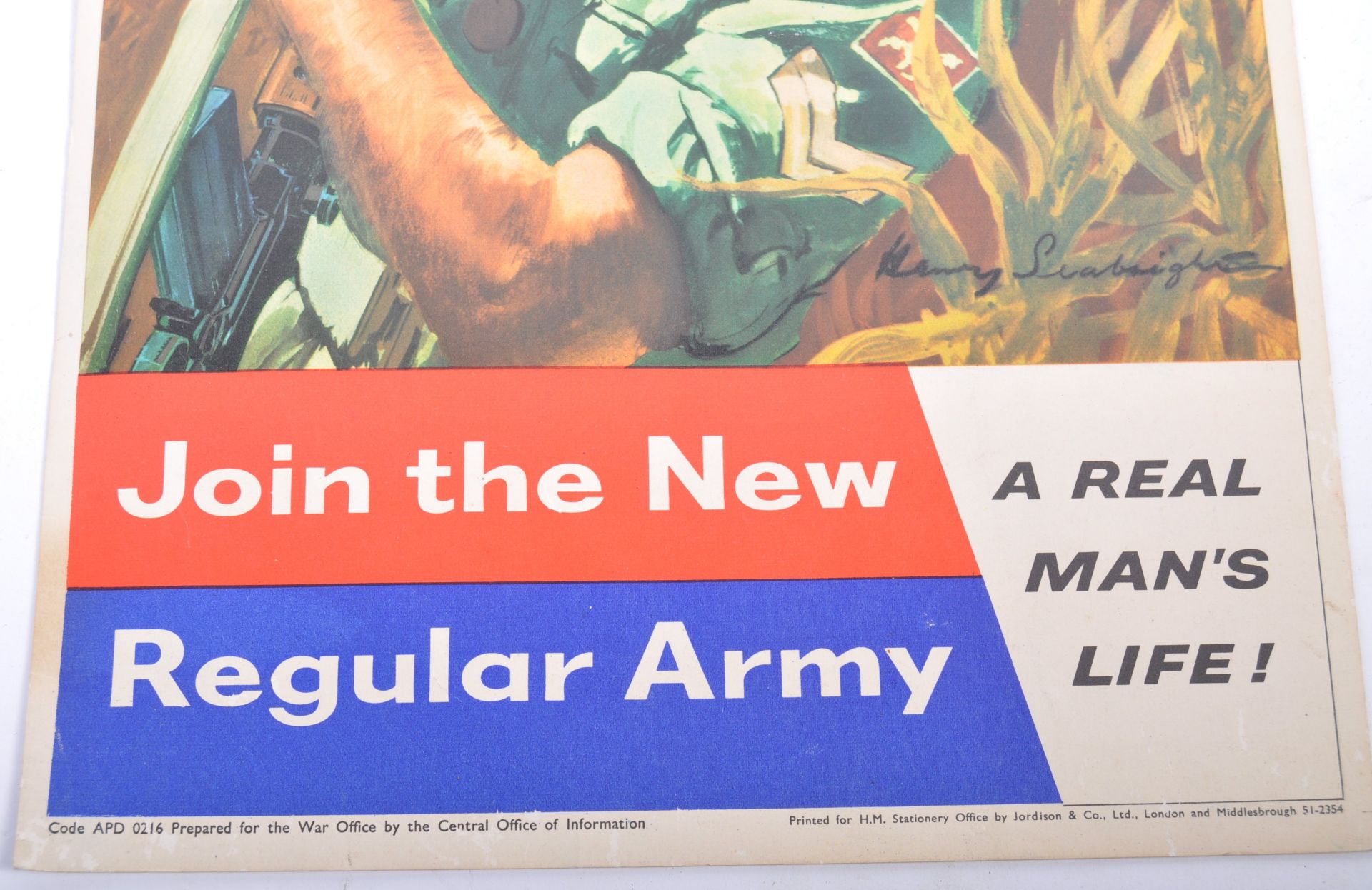 POST-WWII 1960'S ' JOIN THE ARMY ' BRITISH RECRUIT - Bild 3 aus 6