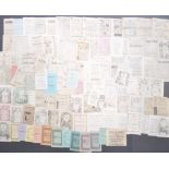 VICTORIAN EPHEMERA COLLECTION - LARGE COLLECTION OF THEATRE PROGRAMMES