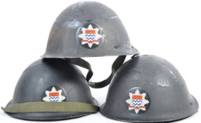 COLLECTION OF X3 VINTAGE LONDON FIRE BRIGADE TURTL