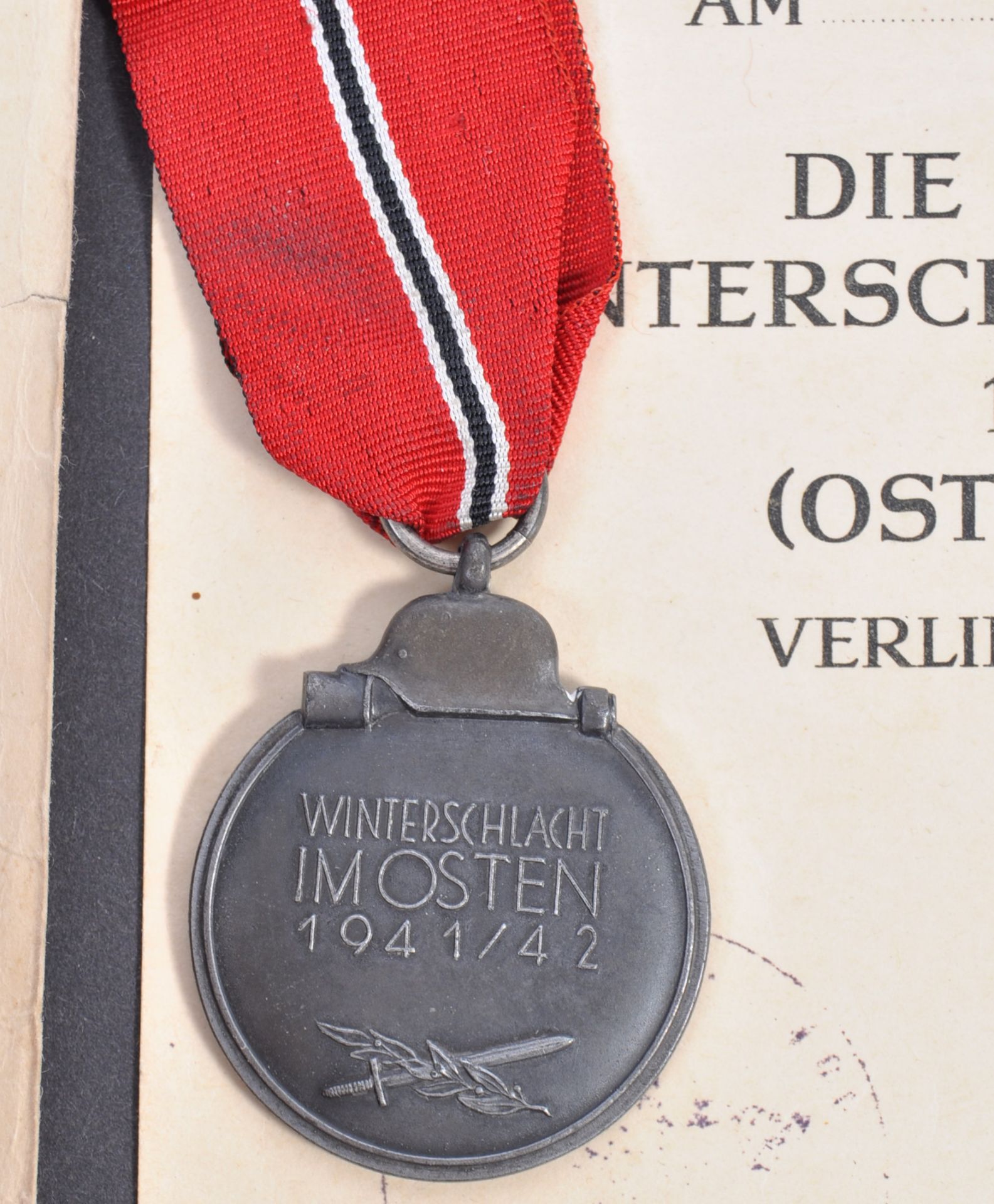 ORIGINAL WWII SECOND WORLD WAR GERMAN MEDAL GROUP - Bild 10 aus 13