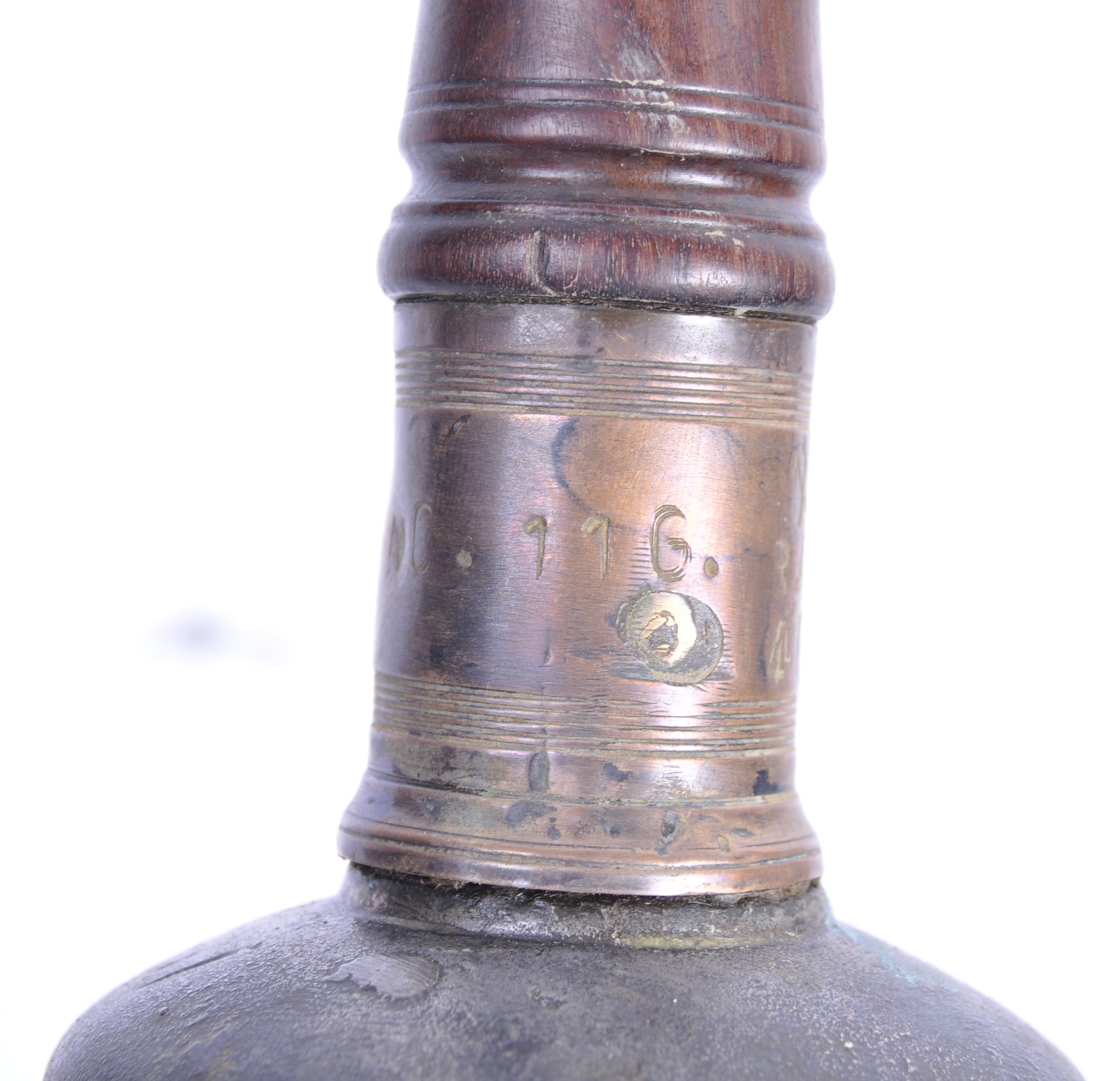 RARE WWII RAF AIR FORCE BASE SCRAMBLE BELL - NORTH - Image 2 of 4